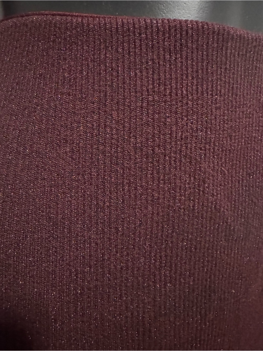 Ralph Lauren Deep Burgundy Knit Skirt Set - Picture 4 of 9